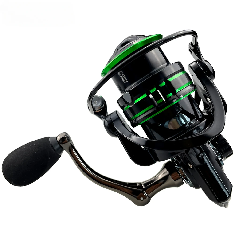 Ghotda-carrete de pesca con señuelo, serie 2000, 3000, 4000, 5000, superligero, de aluminio CNC - imagen 2