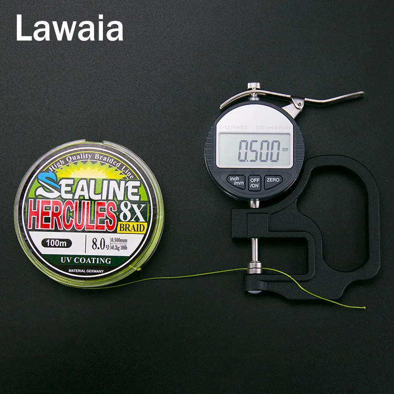 Lawaia-línea de pesca trenzada, 100 metros de largo, Serie 8, PE, carretera de largo alcance, equipo de pesca asiático, herramienta de Pesca Marina trenzada - imagen 3