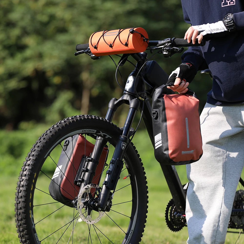 Bolsa para horquilla de bicicleta de liberación rápida, bolsa impermeable para horquilla delantera de bicicleta, bolsa para Scooter Eléctrico, bolsa para horquilla de bicicleta, 4L - imagen 5