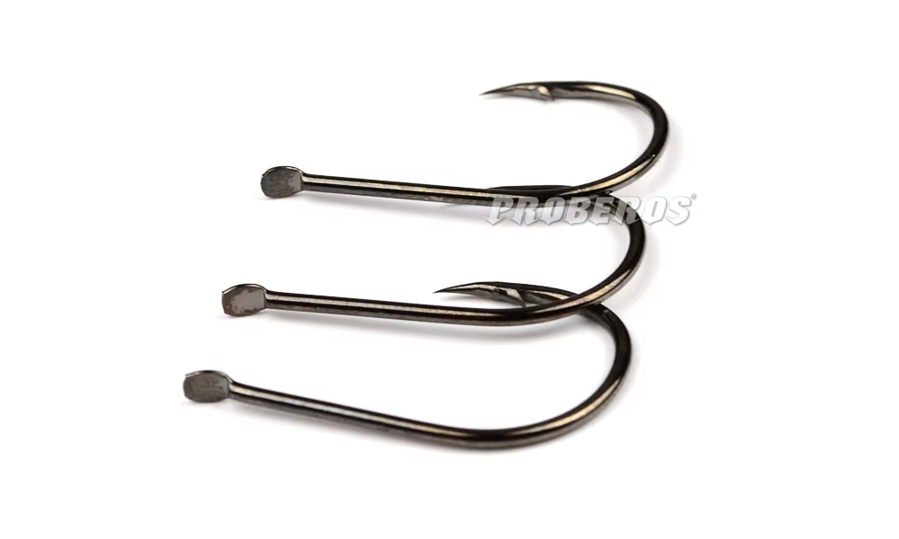 PROBEROS 500 piezas 1 # -15 # Gancho único de acero con alto contenido de carbono, púas afiladas y fuertes para pesca en agua dulce y salada, venta al por mayor