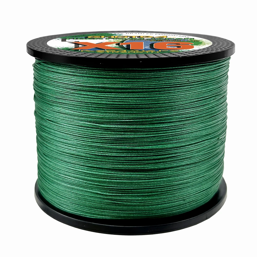 GHOTDA-línea de pesca superpotente X16, 25lb, 32lb, 40lb, 55lb, 68lb80lb, 100lb125lb, 140lb, 161lb, 200lb, 16 hebras, multifilamento, alambre de Pe - imagen 3