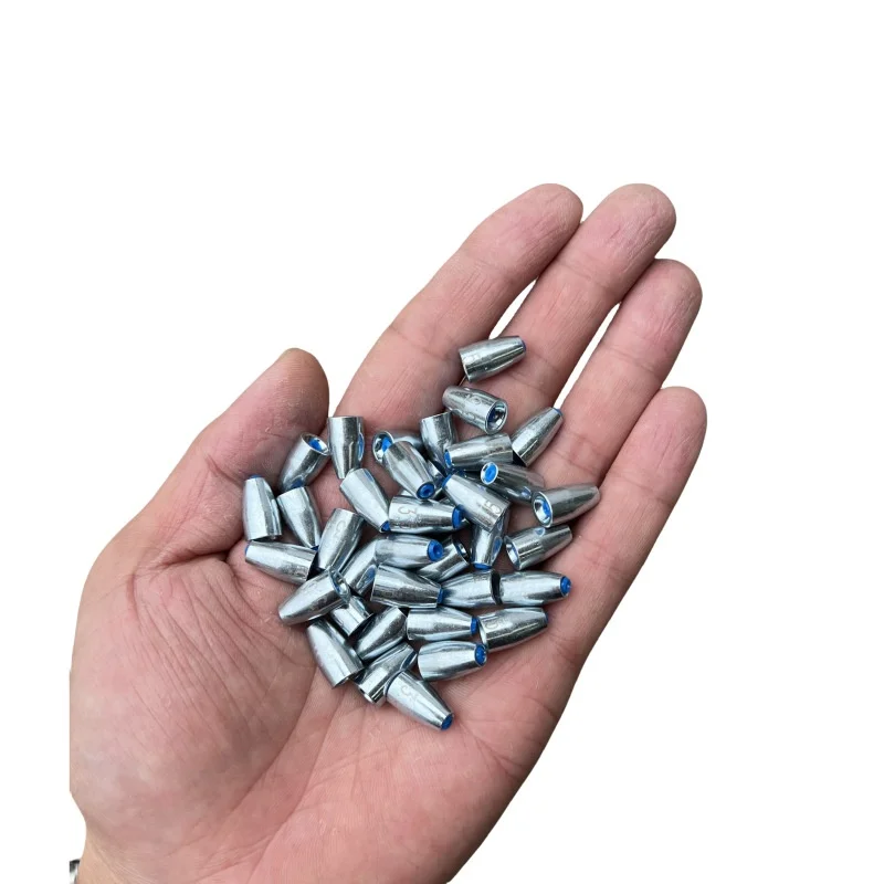 Accesorios para aparejos de pesca, plomo hacia abajo, alta dureza, aleación de acero al carbono, Metal, Carolina, Texas Rig, núcleo liso - imagen 4