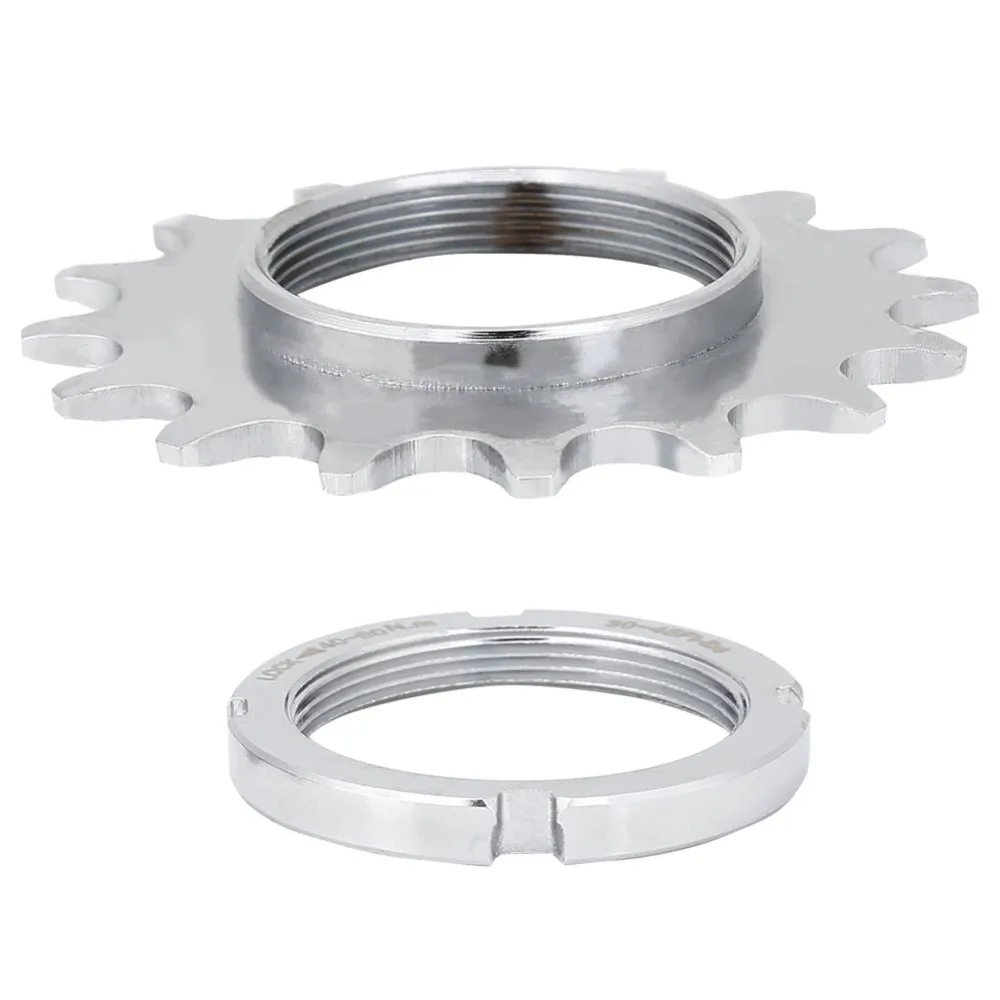 Rueda libre de acero duradera, volante de inercia de marcha única 13T/14T/15T/16T, piñones de piñón fijo, piezas de bicicleta de rueda libre - imagen 2