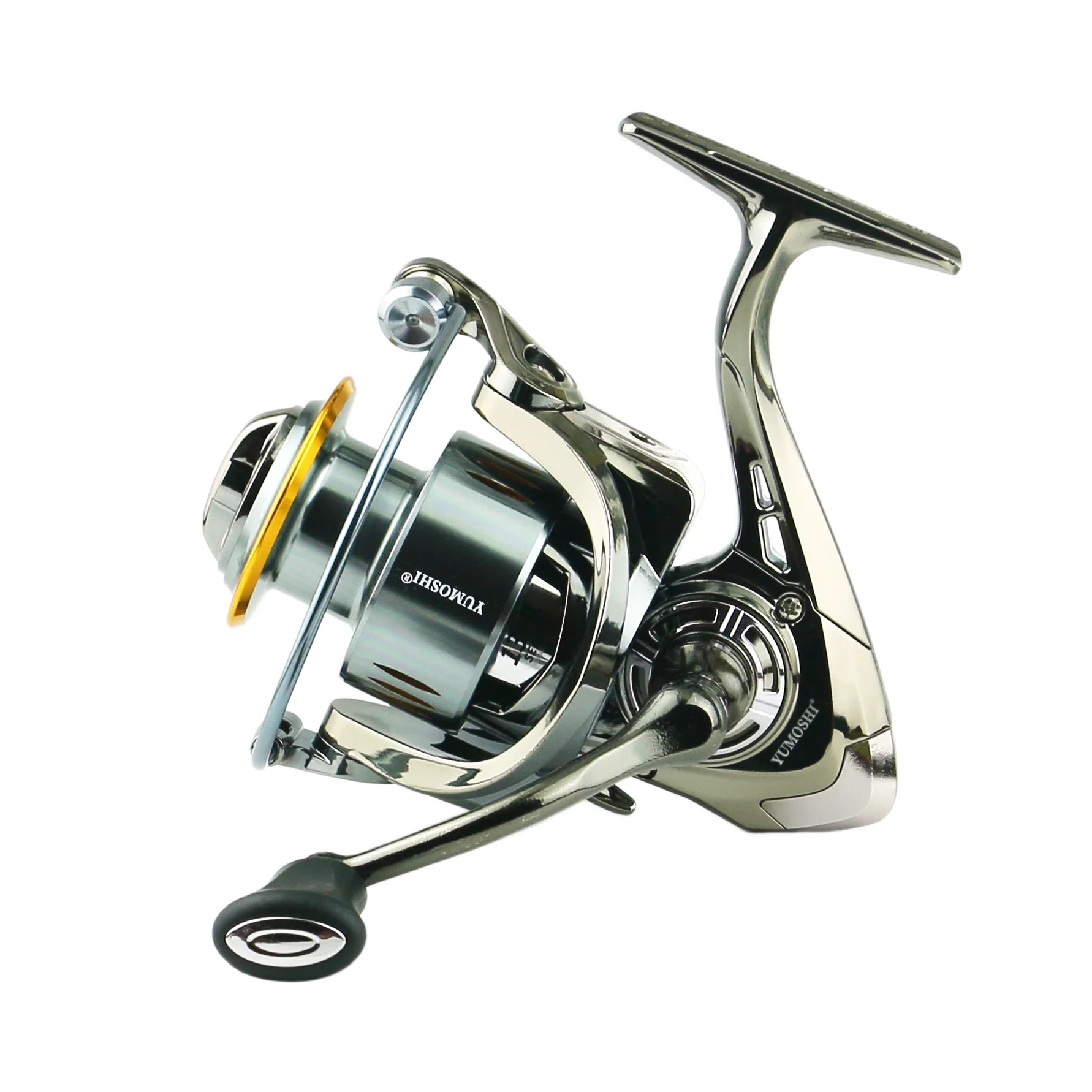 Carretes giratorios para pesca de agua dulce y salada, carretes ultraligeros con marco de Metal, suaves y resistentes, alta velocidad - imagen 5