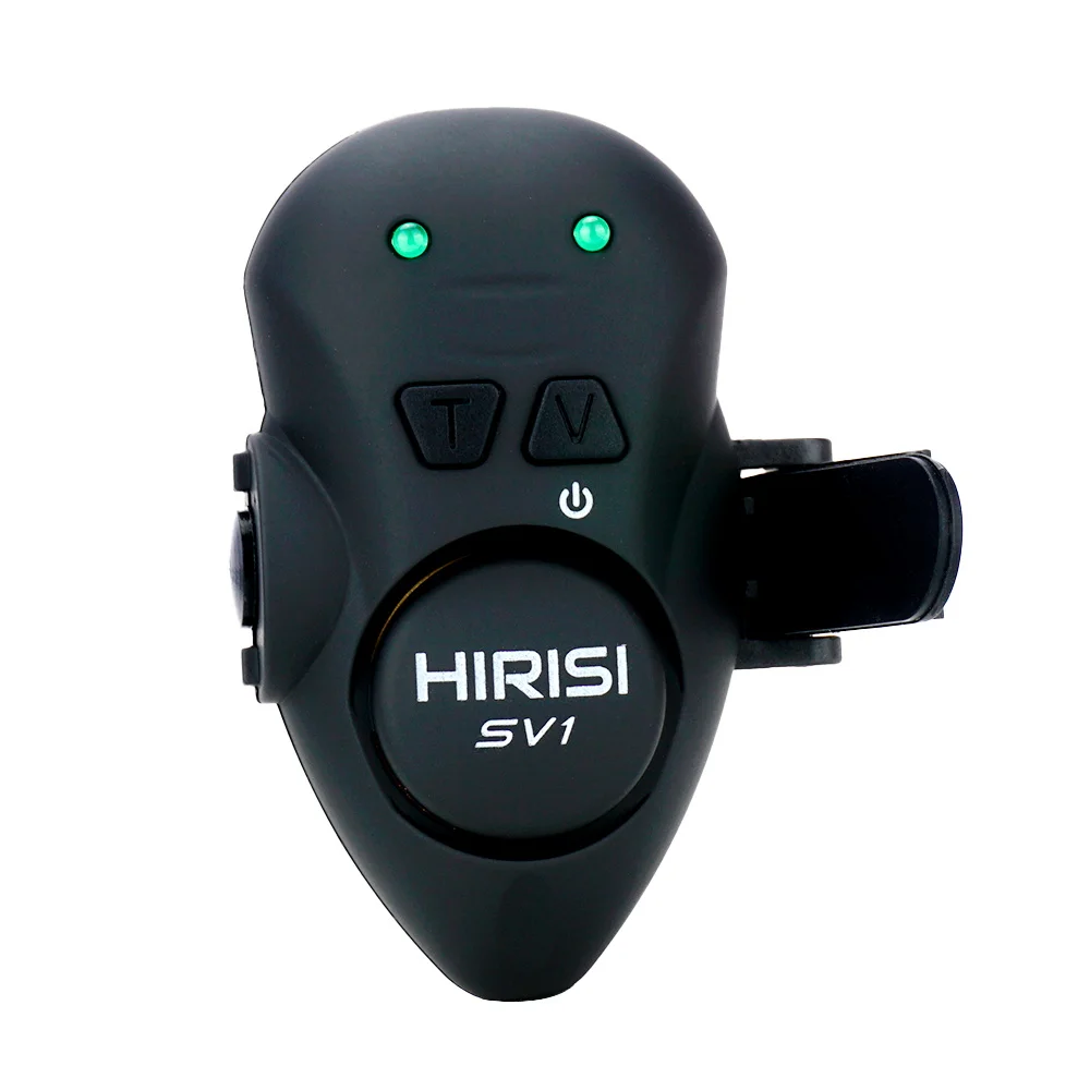 Hirisi-Juego de alarma de cebo de pesca con estuche portátil, indicador luminoso de picadura de pesca, accesorios de pesca de carpa de alta calidad SV1 - imagen 2