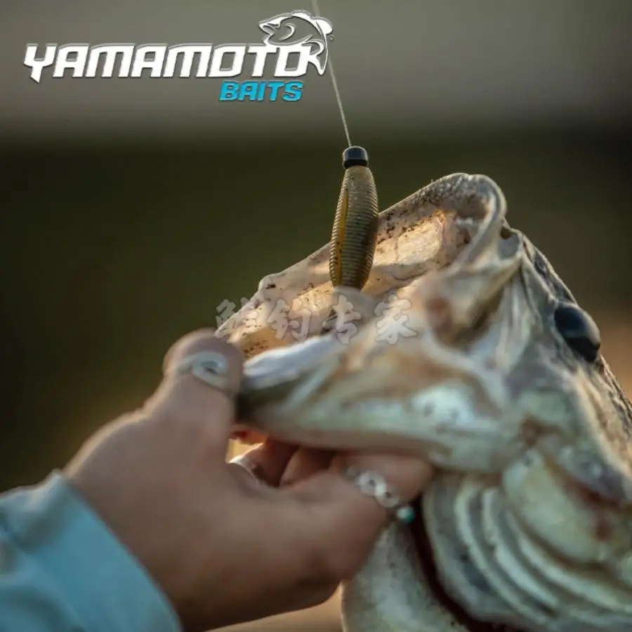 American Yamamoto 2,5 pulgadas lombriz de patata Yamatanuki señuelo cebo suave cebo falso - imagen 4