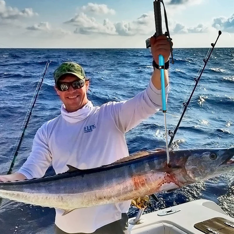 Garfio telescópico de pesca con gancho de acero inoxidable hielo y mar - imagen 2