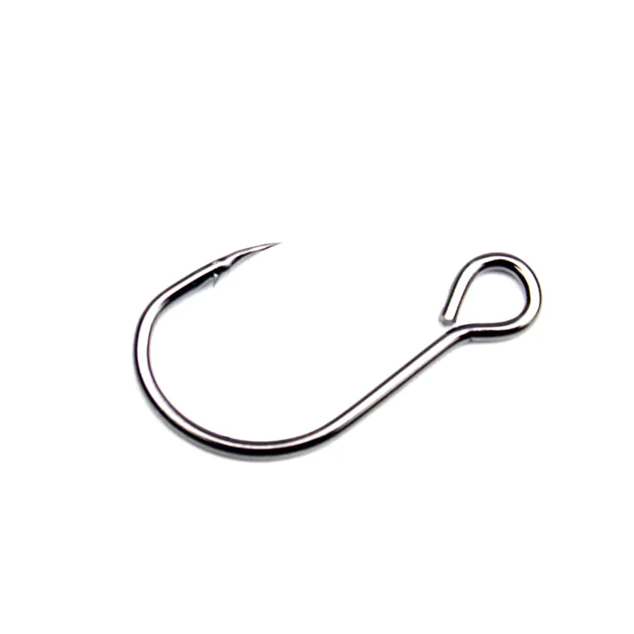 Anzuelos de pesca 20 piezas, anzuelos en línea de acero de alto carbono para agua salada - imagen 3