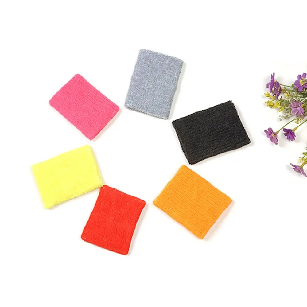 Banda deportiva de seguridad para hombre y mujer, Protector de muñeca de algodón, 5 piezas, 10 colores - imagen 4