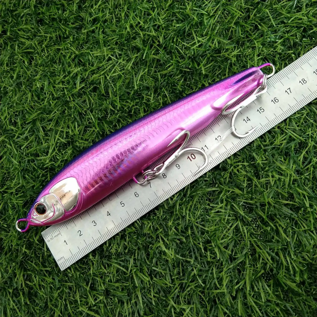Señuelo Pencil Flotante 160mm – Pesca de Mar con Lámina Flash - imagen 2