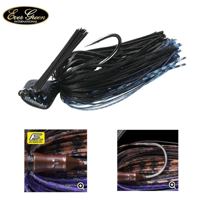 EVERGREEN Japón Casting Jig goma de silicona 10,5g/14g señuelo de pesca hierba anticolgante cebo de pesca Artificial para pesca - imagen 2