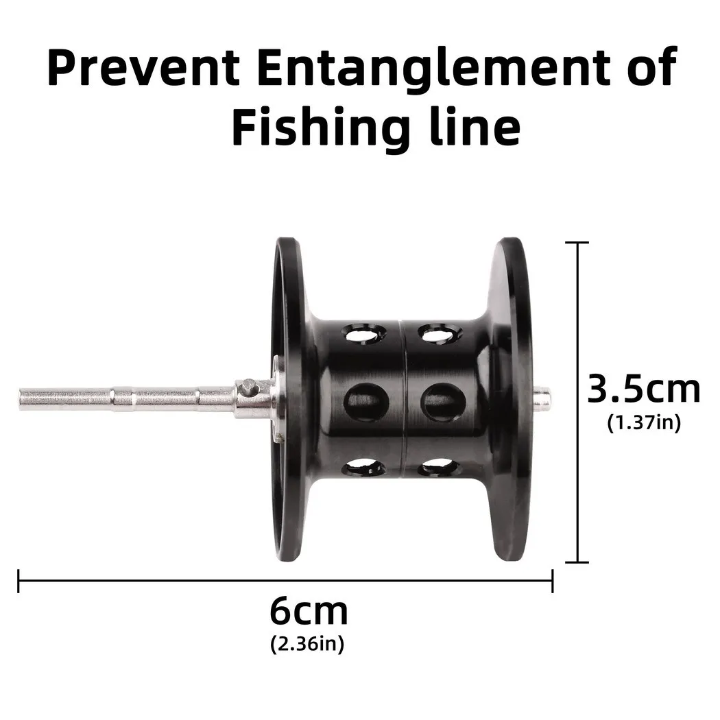 Carrete de Baitcasting 7,2 1, carrete de repuesto de alta velocidad, carretes de Pesca de agua salada y agua dulce, rueda de Pesca de fundición de cebo - imagen 4