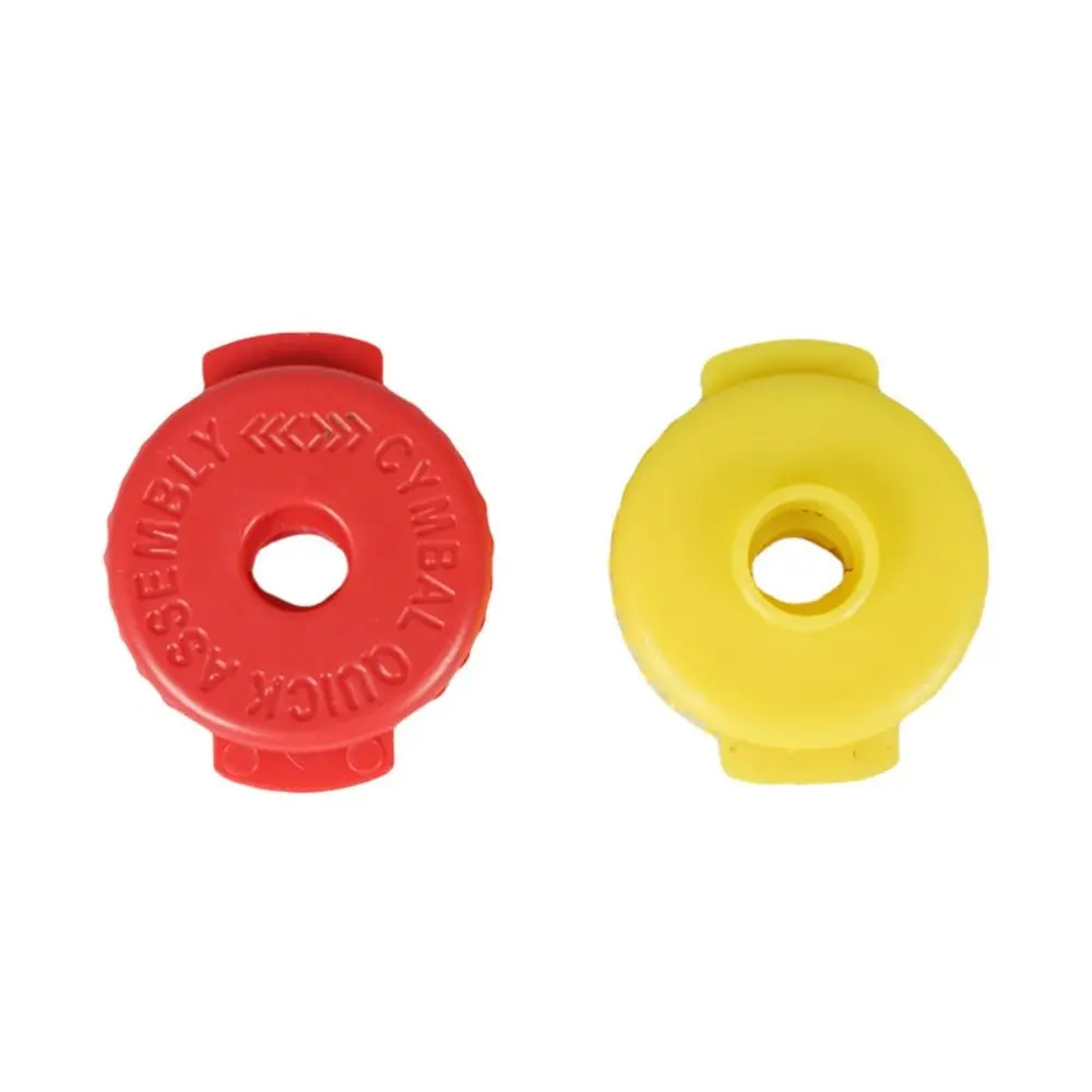 Tuercas de liberación rápida para platillos, accesorios de tuercas de repuesto para instalación, soportes para platillos, piezas de repuesto de percusión, 6 uds.