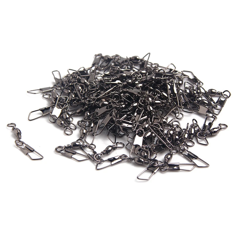 Conector de carpa para Pesca al aire libre, de 8 palabras abrazadera de anillo, conexión a granel, accesorios para Pesca, 20 Uds./lote - imagen 3