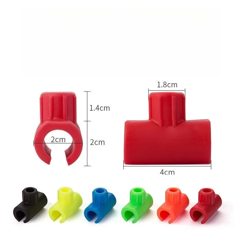 Caña de pescar Universal, carrete de almacenamiento de sedal, conector, tarjeta de silicona, anillo de almacenamiento, tablero de sedal de pesca, dispositivo de bobinado - imagen 2