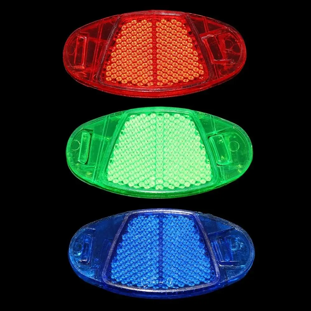 Reflector de radios para bicicleta de 4 piezas, luz de advertencia de seguridad, llanta de rueda, reflectores nocturnos, luces de ciclismo, luz intermitente - imagen 3