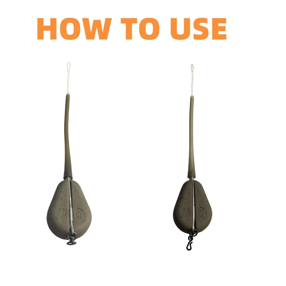 Línea de anzuelo para pesca de carpa, líder fundido en línea PVA, accesorios para líderes, aparejos terminales del sistema líder - imagen 5