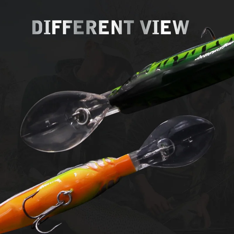 Wondershot A21 6cm 6,8g nuevo modelo de Señuelos de Pesca 6 colores para elegir wobblers minnow cebo duro Artificial aparejos de Pesca profundidad 1,5 m - imagen 3