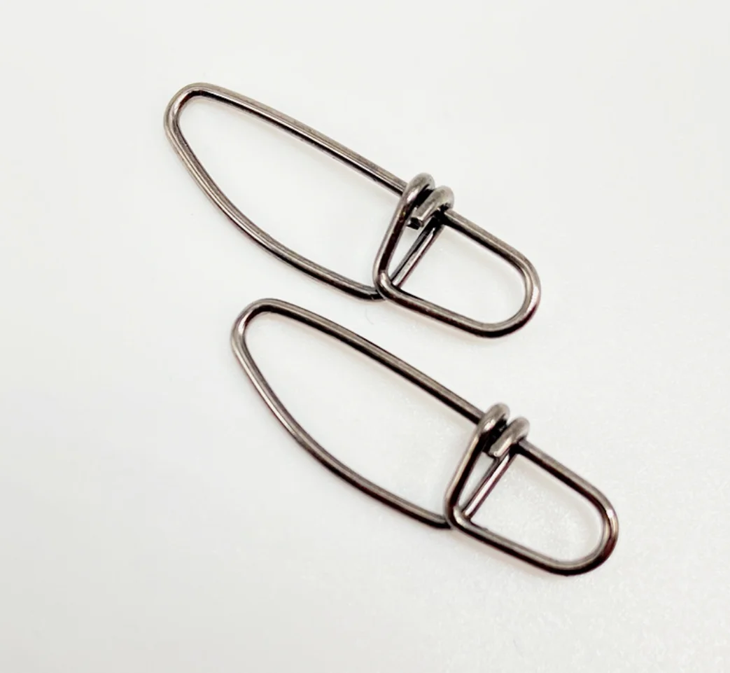 Conector de pesca de 10/50/100 Uds., rodamiento de pasador de acero inoxidable, pasadores giratorios, accesorios de conector sólido, aparejos de equipo - imagen 5