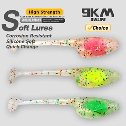9KM Swimbait 4,8 cm – Señuelo cola silicona agua salada