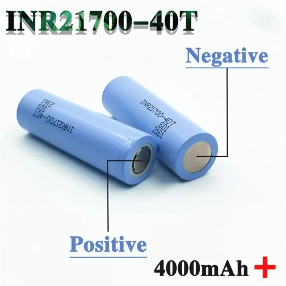 Batería 21700 40T alta descarga – Litio 4000mAh para pesca - imagen 5