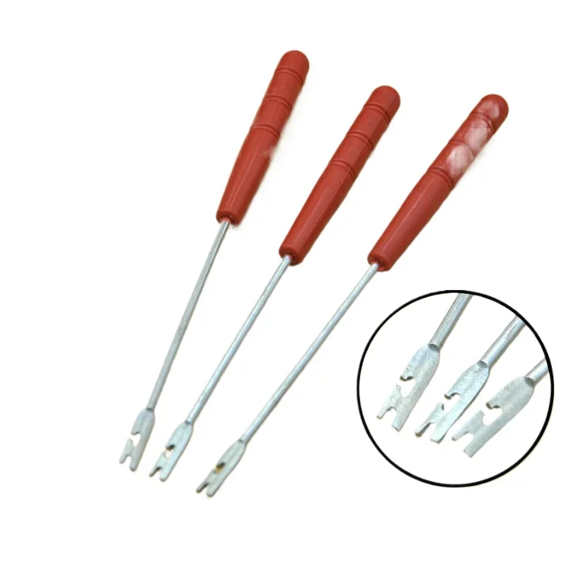 Gancho de Metal de acero, herramientas especiales simples para quitar anzuelos, desacoplador de alta calidad, 15,5 cm de línea de cebo, aparejos de pesca abstractos, 1 Uds. - imagen 2