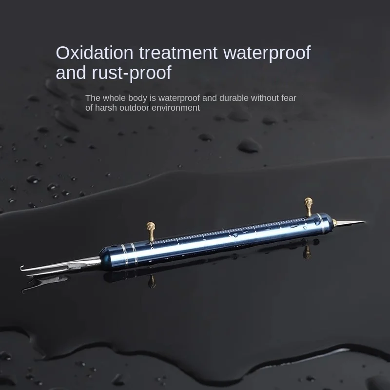 Nudador de sublínea LINNHUE, anudador de sedal de pesca rápido multifuncional, regla de sublínea para atar, herramienta de sublínea, artefacto profesional - imagen 5