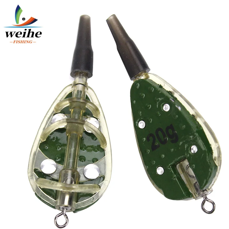 Alimentador o molde de método en línea de 10 ~ 30g para aparejos de pesca de carpa, herramienta, método alimentador, herramienta de aparejos de pesca, método alimentador, piezas de pesca - imagen 5