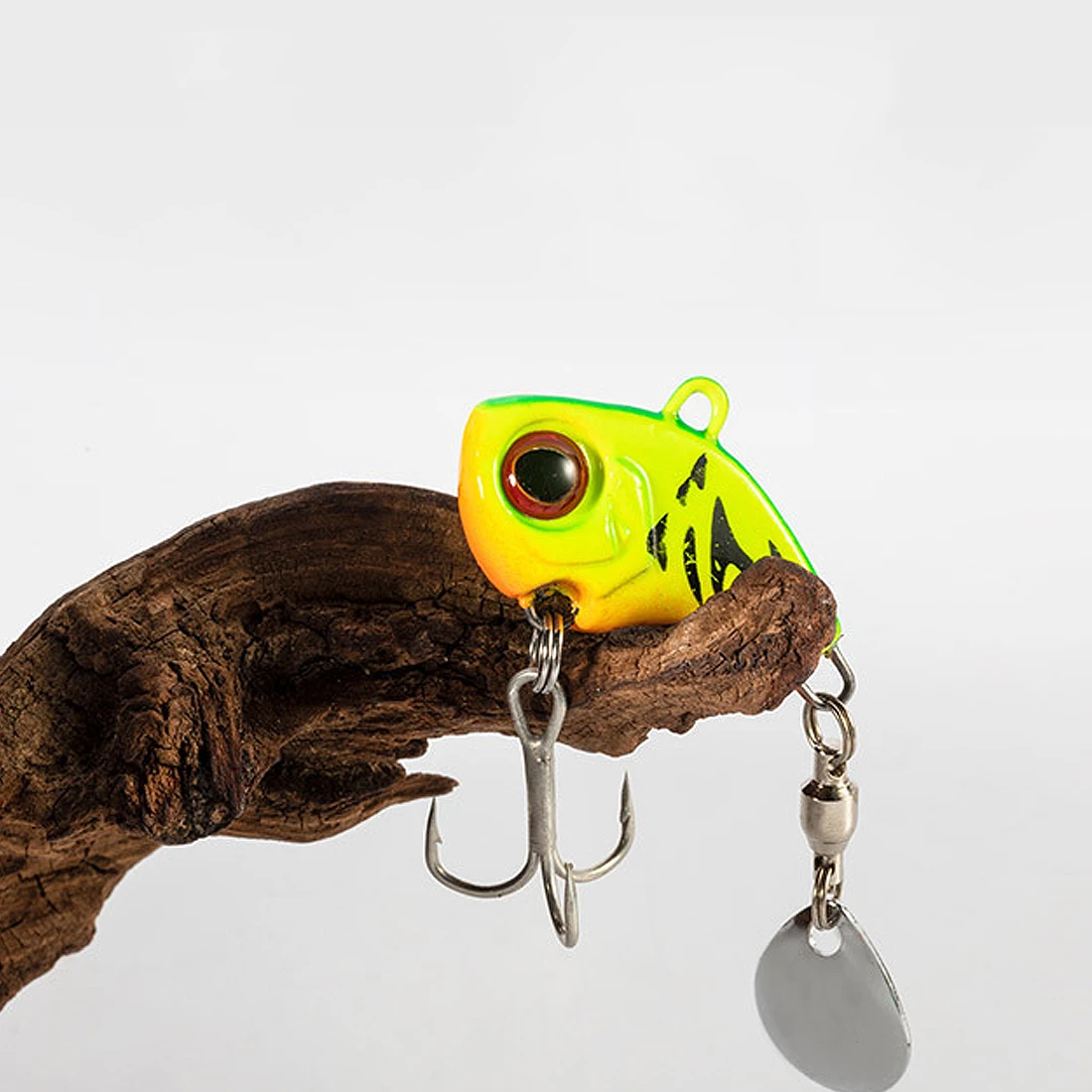 FishTrip 2,5 cm ~ 3,2 cm VIB señuelo de pesca Spinner señuelo subsuperficie señuelo fundición Trolling cebo duro con caja Set - imagen 4