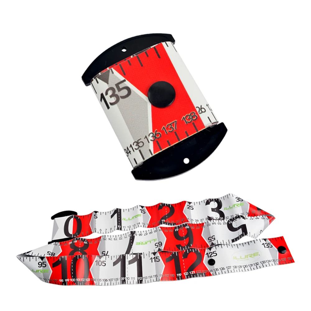 Nueva regla de pescado impermeable, herramienta de medición de pesca portátil de 138CM, cinta métrica plegable, aparejos de carpa, accesorios de pesca de mar - imagen 5