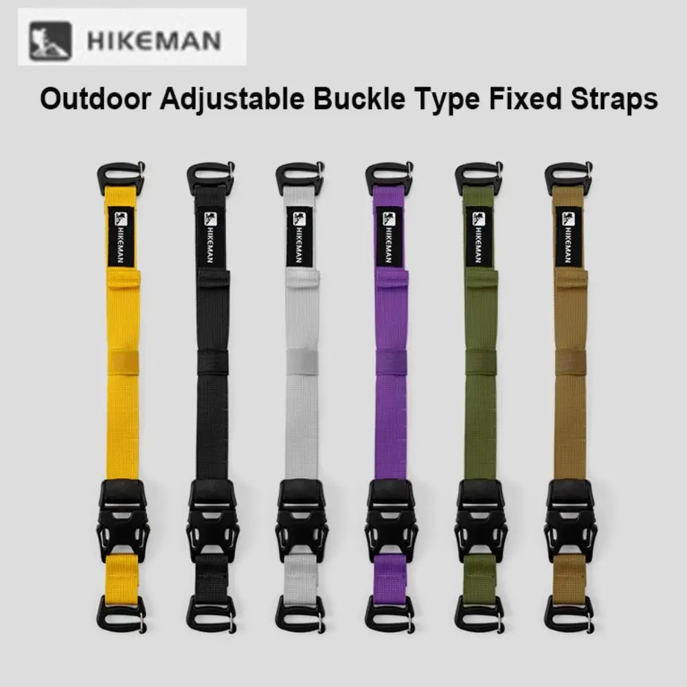 18,5 ~ 49,5 cm correas para equipos al aire libre diámetro 2,5 cm 6 colores correas para mochilero correas resistentes al desgaste cuerda - imagen 3