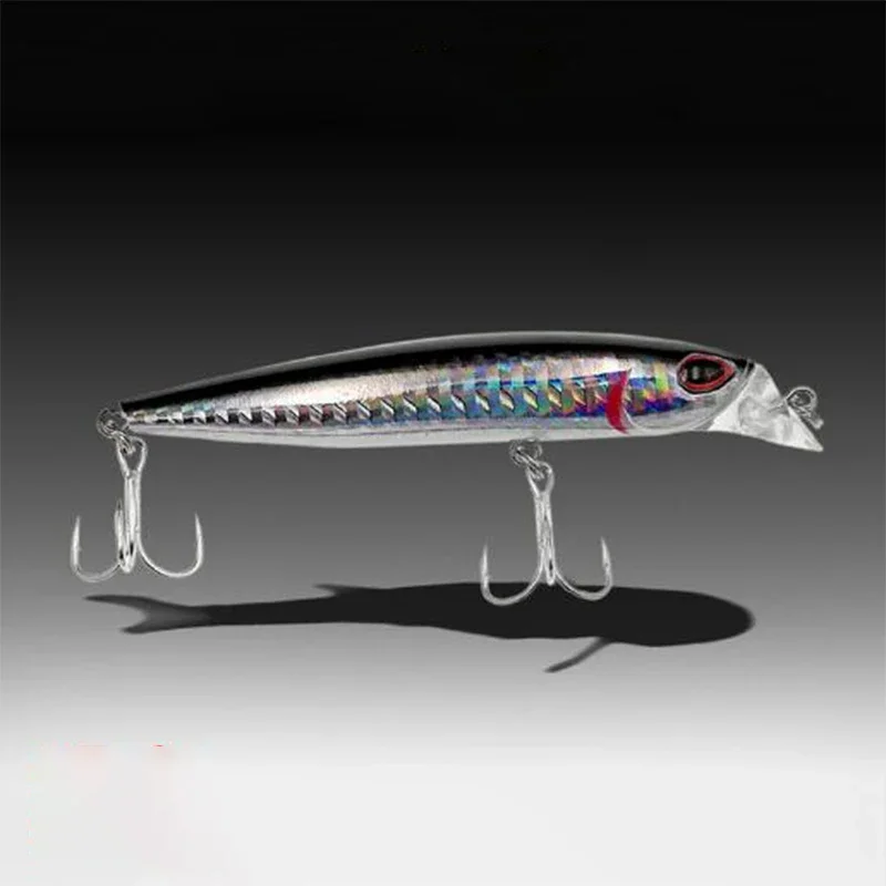 New 1pcs 9cm 10.5g Fishing Lure 3D Eyes Sinking Laser Minnow Hard Aritificial Wobblers Crankbait Plastic Baits Pesca Isca Tackle - imagen 4