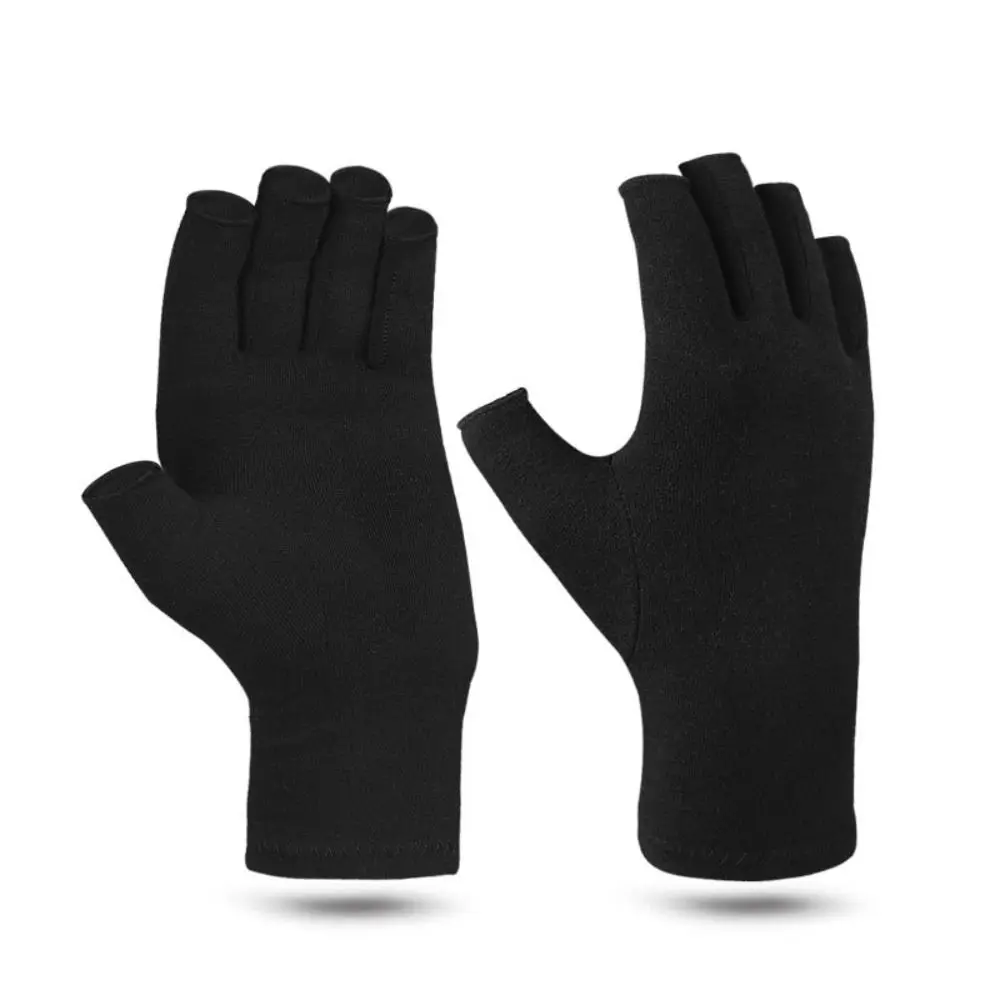 Guantes medio dedo para pesca – Neopreno elástico con compressión - imagen 3
