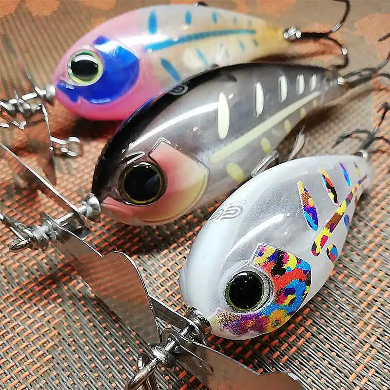 Japón JACKALL Sistema de superficie Hélice Señuelo Bait 17.4g Tractor CHOPCUT Jr. Cebo flotante - imagen 5