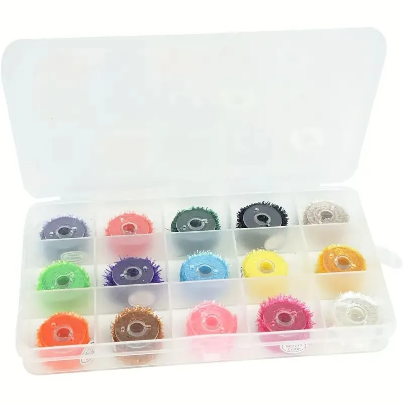 Aventik-opel de pesca con mosca, hilo de chenilla, Flash de cristal brillante, 4,5 m, para serpentinas de ninfas, señuelos de trucha y salmón, atado de moscas DIY - imagen 4