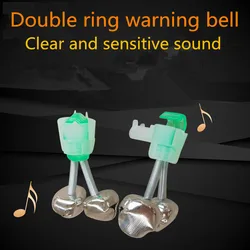 Clip sujeción caña alarma – Anillos porta-caña pesca