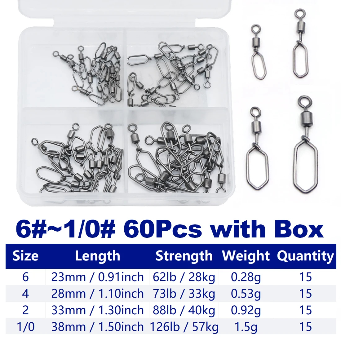 60Pcs Large Size Set