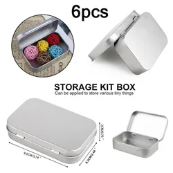 Caja Metálica Portátil con Bisagra para Señuelos