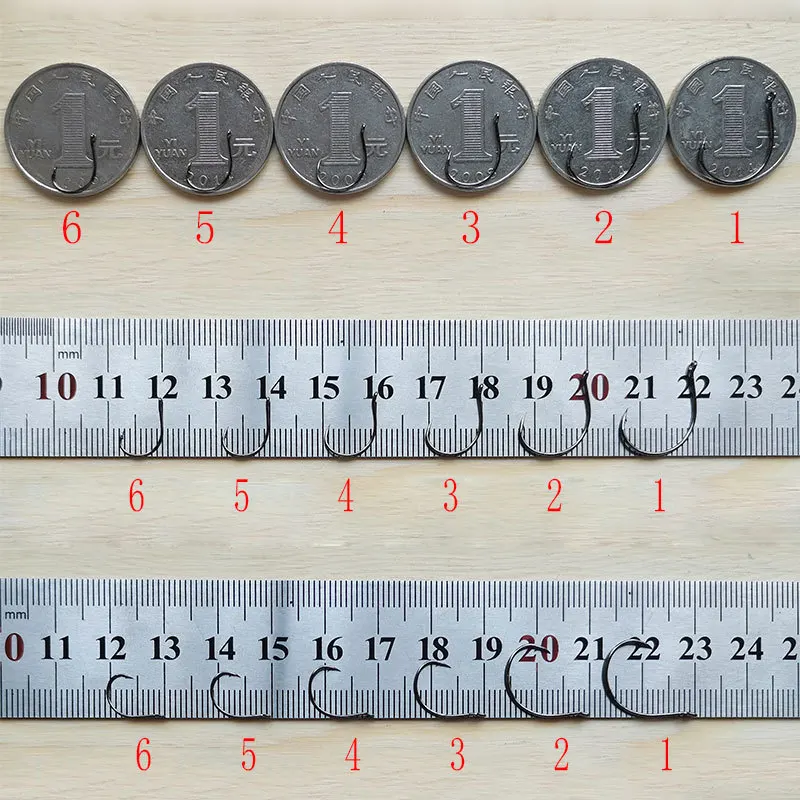 1000 Uds. Ganchos para camarones, anzuelo con púas para cabeza de camarón y río, cebo con agujero, señuelo, depósito, estanque, accesorios de Pesca, aparejos de Pesca - imagen 4