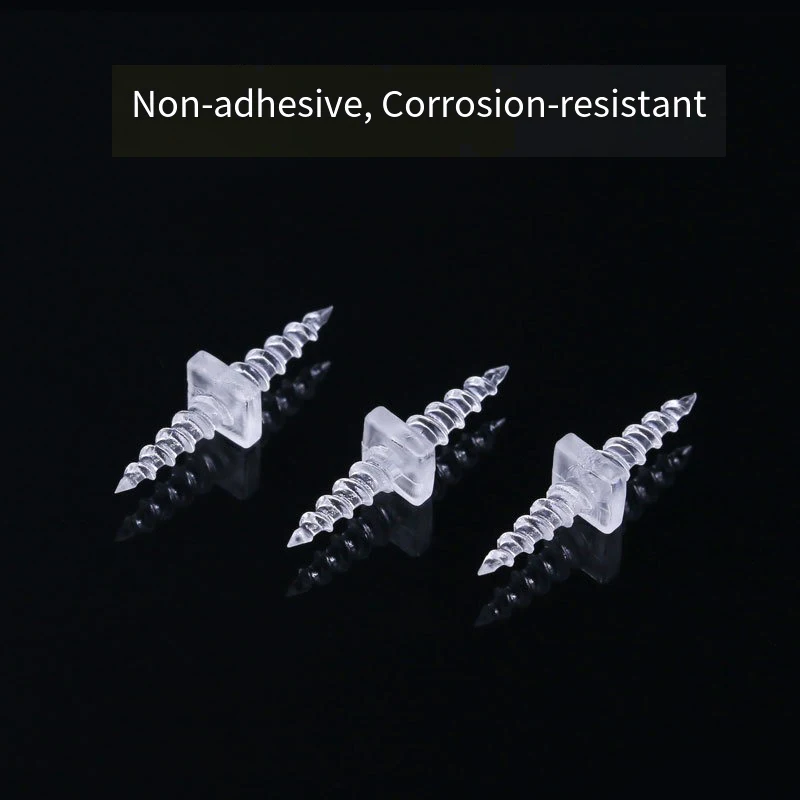 10 Uds. De accesorios de pesca de carpa con punta de cebo de Metal, Pin de Boilies con goma transparente, aparejo para el pelo de ronnie de maíz, aparejos alimentadores de carpa - imagen 5