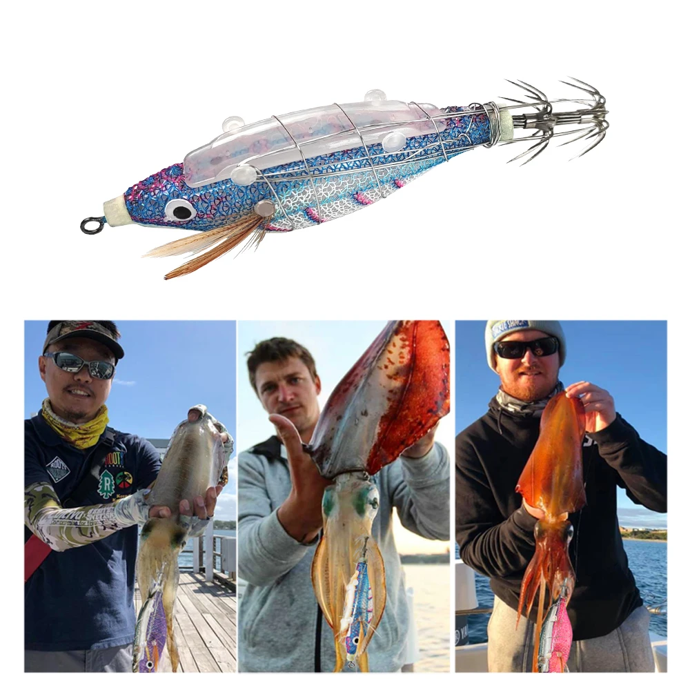 Señuelo Jigging Flotante para Calamar – 85mm 8,2g