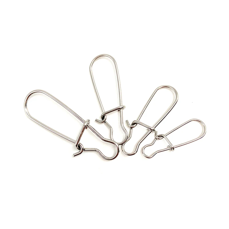 Venta al por mayor a granel 2000 Uds SUS304 conector de Pin de presión de Pesca Clip de bloqueo cebo giratorio enlace de señuelo accesorios de Pesca aparejos de Pesca - imagen 3
