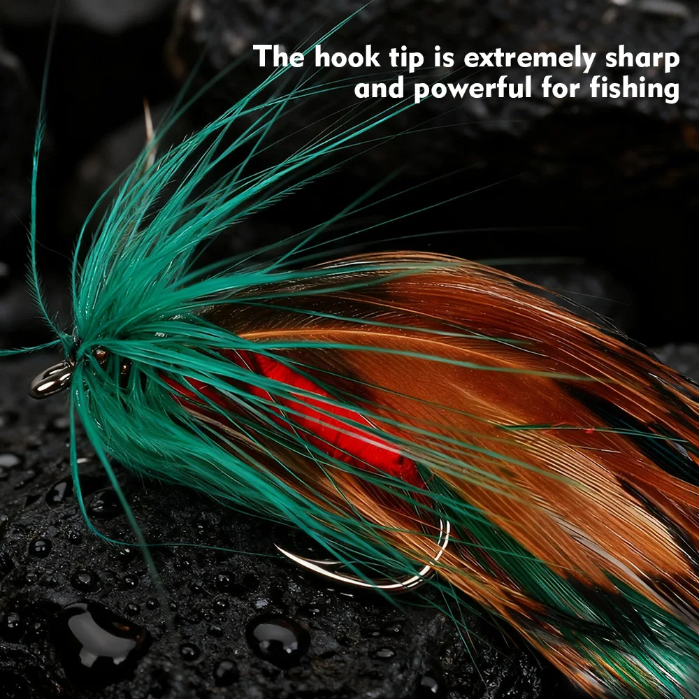 32 unids/caja diseño impermeable Señuelos de Pesca de insectos cebo duro cebos de pesca de insectos artificiales con caja anzuelo afilado pesca de lubina de carpa - imagen 3