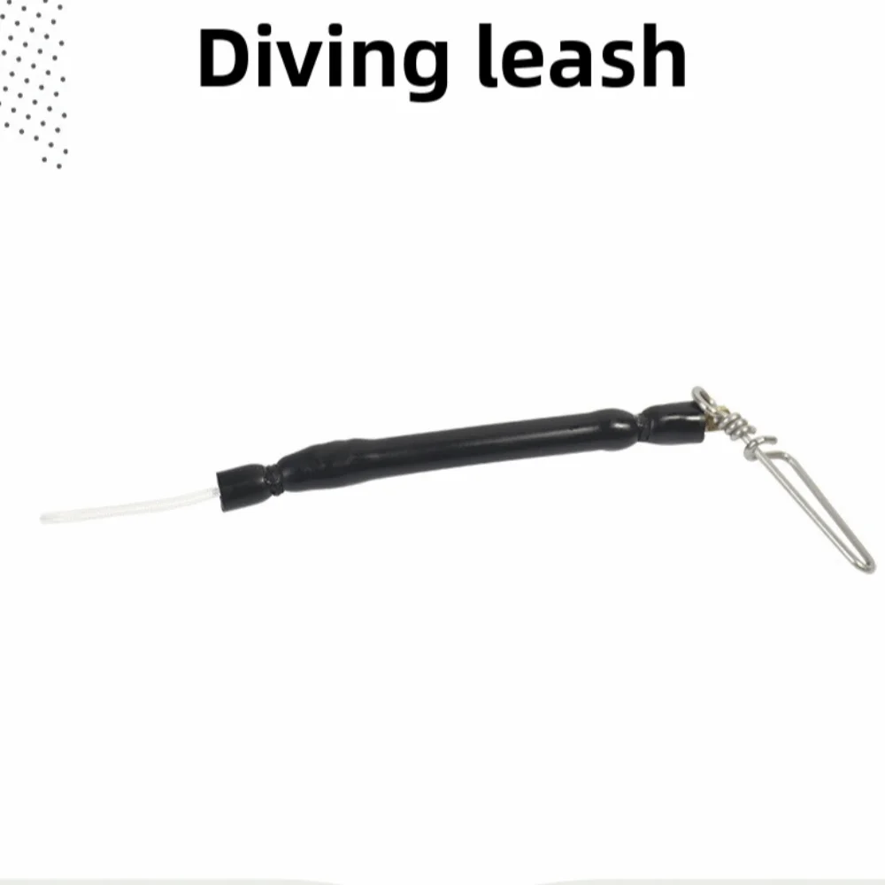 Pesca en el mar, cuerda elástica resistente de acero inoxidable para exteriores, línea de lanza, Clip a presión, pesca submarina - imagen 5