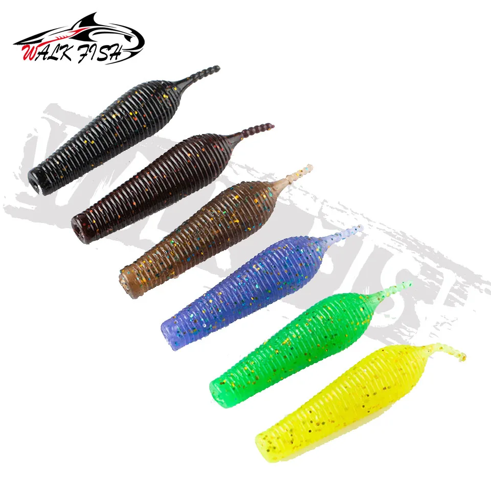 WALK FISH-señuelo flotante TPR, cebo Wobblers de pesca de carpa, 6 piezas, 5cm, 2,5g/0,09 - imagen 5