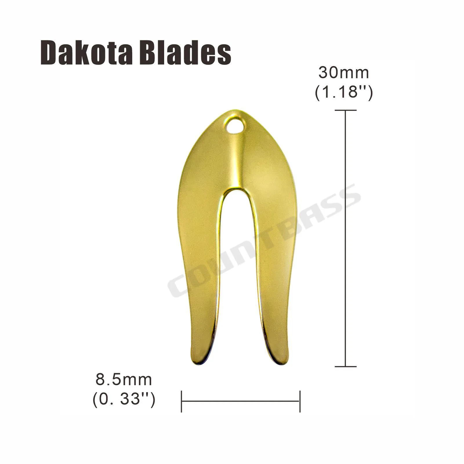 Cuchillas Dakota para Kokanee y Walleye – Acero para rigs de gusano - imagen 3