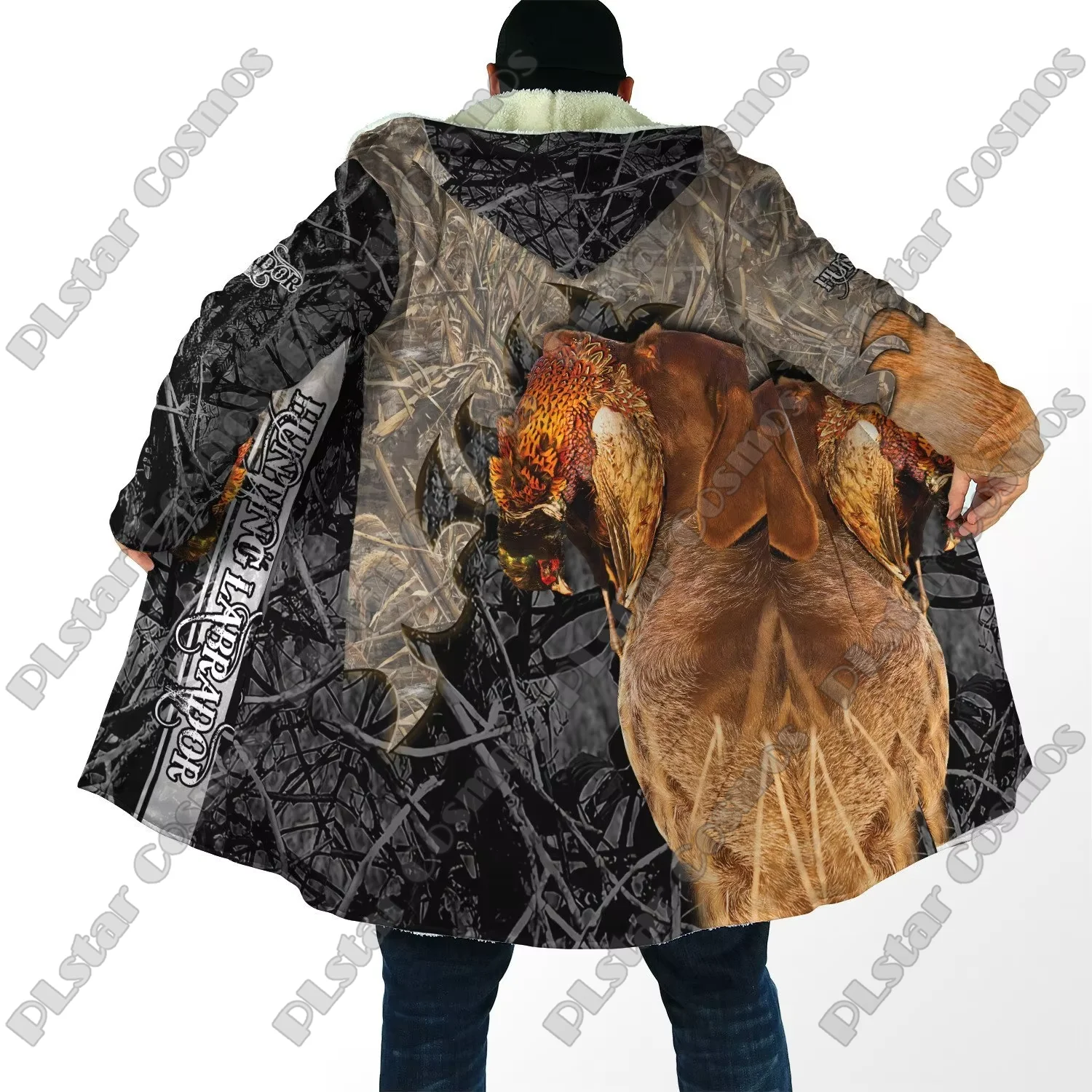 Capa de caza Labrador DP02 – Polar 3D cortavientos unisex - imagen 3