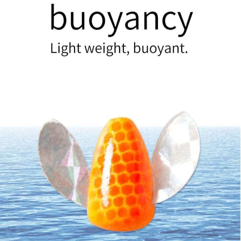 5 uds 2024 Bobber ovalado pesca espuma flotador señuelo boyas Walleye Spin flotador cebo trucha Pompano espuma flotador señuelo - imagen 5