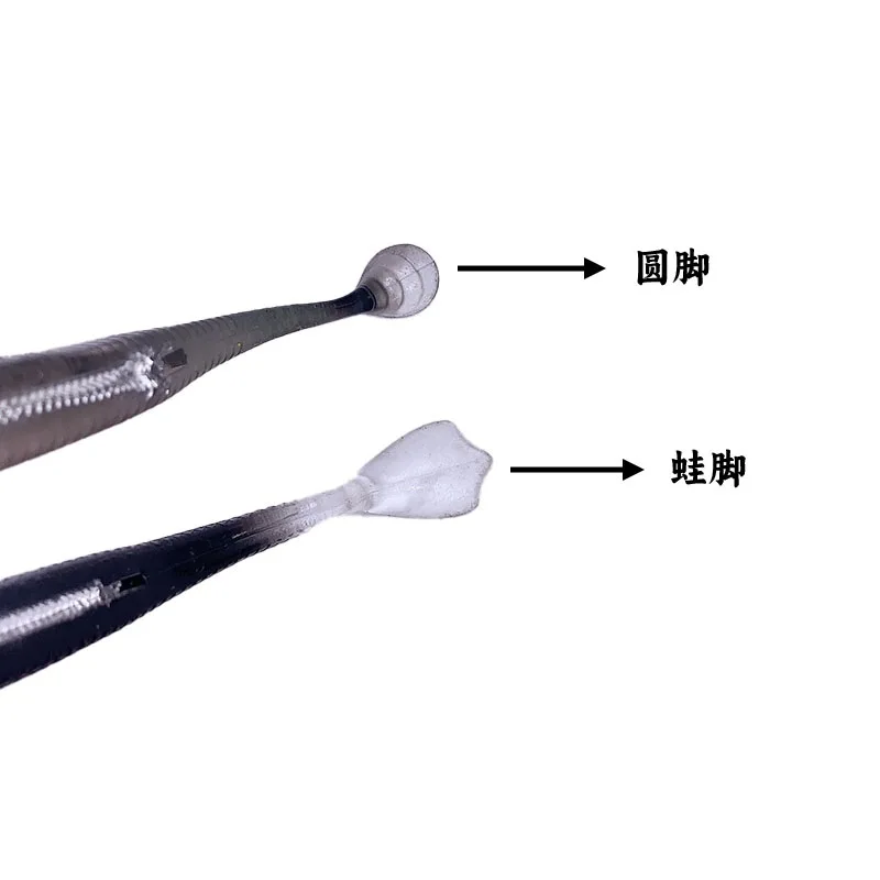 Señuelo de pesca suave con cola larga, cebo blando 3D, para lubina, caballa, flecha, croaker, bacalao, 5 piezas, 10,5 cm, 6,5 g, 6,4 g - imagen 3