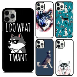Funda iPhone Husky Siberiano – Carcasa con diseño de perro nórdico